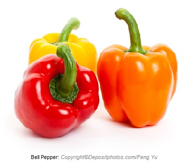 Bell pepper. Canadian Academy of Sports Nutrition