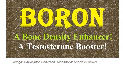 Boron 1 Canadian Academy of Sports Nutrition caasn
