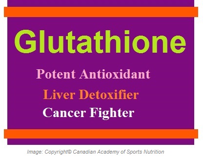 Glutathione Antioxidant 1 Canadian Academy of Sports Nutrition caasn