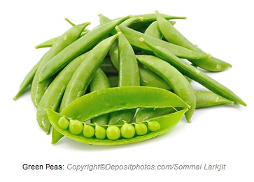 Green peas. Canadian Academy of Sports Nutrition