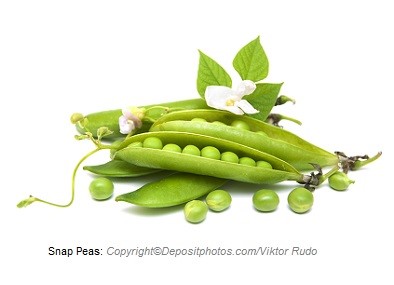 Snap peas. Canadian Academy of Sports Nutrition