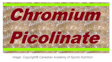 Sports Performance Enhancers Chromium Picolinate 1 Canadian Academy of Sports Nutrition caasn