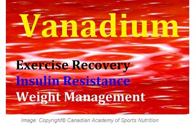 Vanadium 1 Canadian Academy of Sports Nutrition caasn