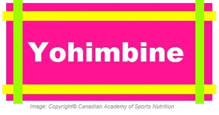 Yohimbine 1 Canadian Academy of Sports Nutrition caasn
