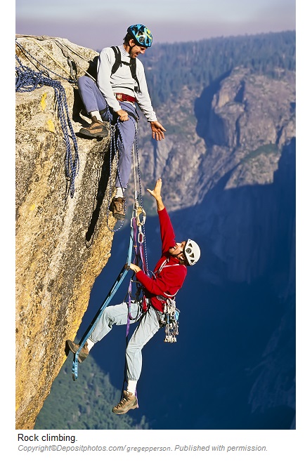 Rock climbing 1 Canadian Academy of Sports Nutrition caasn